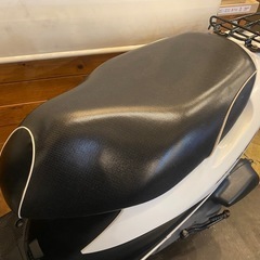 スズキ　アドレスV50 実動車　人気の白の画像