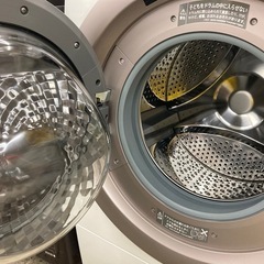 【愛品館江戸川店】保証充実　シャープ　2024年製　7.0kgドラム式洗濯乾燥機　ES-S7K-CLの画像