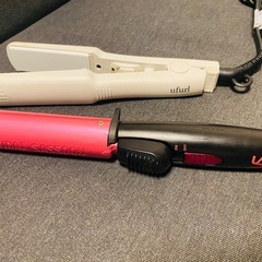 ヘアアイロン2個セットの画像