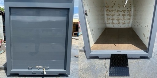 No.775 保冷バン 2t 車 アルミ 箱 バイク 倉庫 トラック コンテナ 米