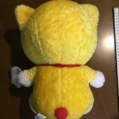 ★自宅保管品　ドラえもん（耳あり・黄色）　ぬいぐるみの画像
