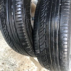 14インチ　社外タイヤホイール　２本セットの画像