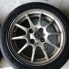 14インチ　社外タイヤホイール　２本セットの画像