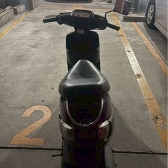 ヤマハ アプリオ 紫 原付　バイクの画像