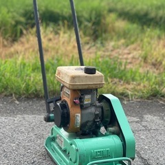 明和 プレートコンパクター　KP-5 50キロ　 転圧機　 プレートランマー　作動品　の画像