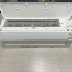 R066 ☀️ ジモティー限定価格♪ FUJITSU エアコン（2.5kw おもに8畳用）17年製 AS-C25G ⭐ 動作確認済 ⭐ クリーニング済の画像