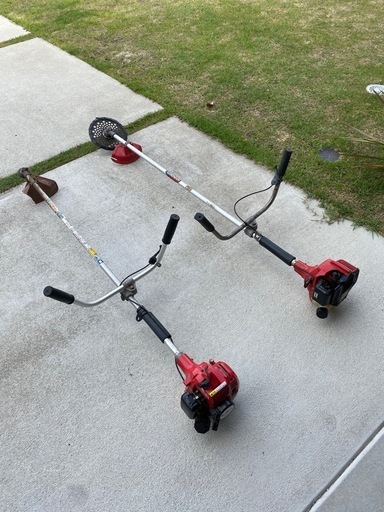 草刈機　訳あり2台セット