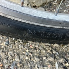 自転車タイヤの画像