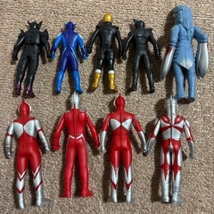 ウルトラマン　ソフビ　9体の画像
