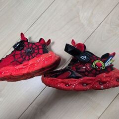 子供靴　スパイダーマン　16cmの画像