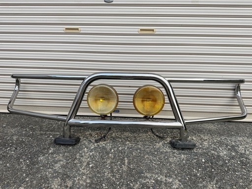 78プラド用フロントグリルガード