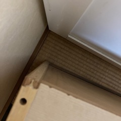 木製キャビネット　横45縦32 高さ38✖️ 2個　　　
重ねてますの画像