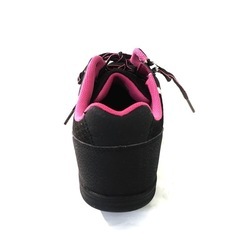 新品 未使用 ROSIO ロシオゴールド ブラック ピンク スニーカー 24cm ウォーキング ランニング 健康  ダイエット　膝痛　変形性膝関節症の画像