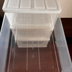 衣装ケース2個の画像