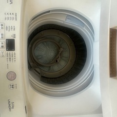 屋外用のAQUA 洗濯機の画像