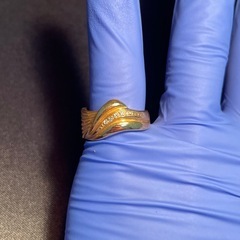 K18 ダイヤモンド　リング　指輪の画像