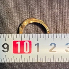K18 ダイヤモンド　リング　指輪の画像