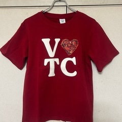 新品　Tシャツ 赤の画像