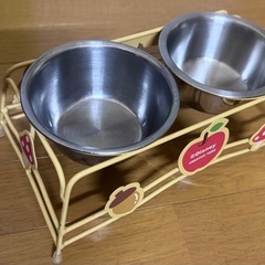 チップ＆デール　ペットフードボウル　マザーガーデン　ペットパラダイスの画像