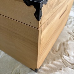決まりました★桐の箱、隅金具仕様★の画像