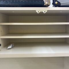 😎AVボード😎NITORI😎ニトリ😎テレビ台😎たっぷり収納サイズ❗❗😎高さ180cm😎横幅151cm😎No.2195😎の画像