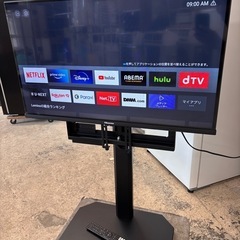 🎉2022年ブラック家電+スマートテレビ 超豪華7点セット  洗濯機・冷蔵庫・レンジ・ケトル・掃除機・炊飯器・TV 🪵【棚おまけ付き / 配達可 / 保証あり】✨この内容でこの価格は超お得！早い者勝ち！ の画像