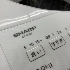 ◇ドリーム尼崎1号館◇ シャープ 8kg洗濯機 E-GV8E 2020年製の画像