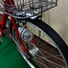 中古車 ジュニアバイク サカイサイクル「ミーノ」外装6段変速、オートライト 24インチ【高針店在庫品】の画像