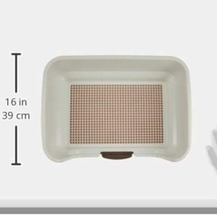 新品、リッチェル お掃除簡単ステップ壁付トイレ ダークブラウン レギュラーの画像