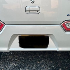 MH55S ワゴンR 純正リアバンパー ホワイトの画像