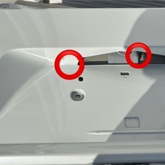 MH55S ワゴンR 純正リアバンパー ホワイトの画像