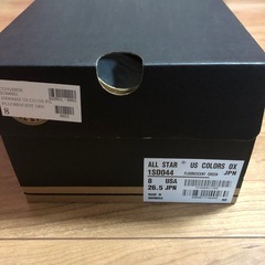コンバース👞オールスター US カラーズ OX （フルオレセントグリーン）26.5cmの画像
