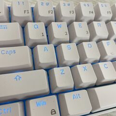 RK ROYAL KLUDGE キーボード RK61 メカニカル キー点灯 ゲーミングキーボード 通電確認済 ワイヤレス ブルートゥース US配列 Y2034の画像