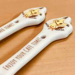 ポケモン ミミッキュ 陶器製スプーン（２本）の画像