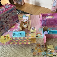 リカちゃん豪華４点セット☆中古美品だが足りないものがあります。の画像