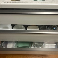 美品　パモウナ　食器棚　カップボードの画像