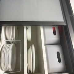 美品　パモウナ　食器棚　カップボードの画像