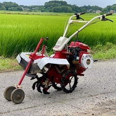 マメトラ　MRV4VH うね立て　ネギスコッパー 管理機　 耕うん機　7.4馬力　作動品　の画像
