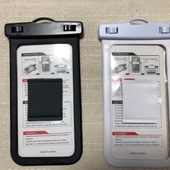 防水ケース iphone &Android対応　IPX  指紋/Face ID認証 2個セットの画像