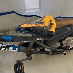 小学生用自転車　無料　サビ、汚れありの画像