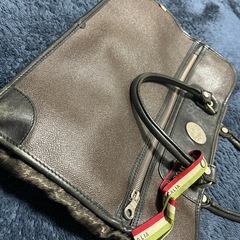 オロビアンコ　レザーショルダーバッグの画像