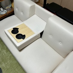 「取引中」ソファ　ソファベッドの画像