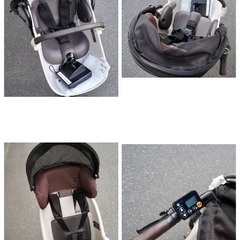 {受付中}🔴⭐️超特価⭐🔴電動自転車 パナソニック ギュット 中古 子供乗せ アシスト 073001の画像