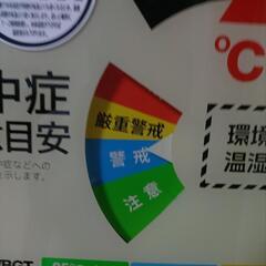 温湿度計(熱中症対策)の画像