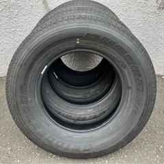 ジムニー ノマド JC74W 走行100km取り外し シエラ JB74Wとの互換性有り ブリヂストン DUELER H/L 195/80R15 4本 の画像