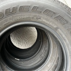 ジムニー ノマド JC74W 走行100km取り外し シエラ JB74Wとの互換性有り ブリヂストン DUELER H/L 195/80R15 4本 の画像