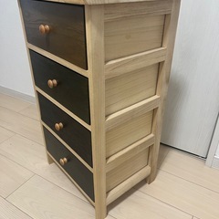 木製棚　　桐箪笥　野菜ストッカー　キャビネットの画像
