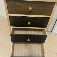 木製棚　　桐箪笥　野菜ストッカー　キャビネットの画像