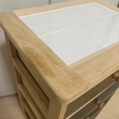 木製棚　　桐箪笥　野菜ストッカー　キャビネットの画像