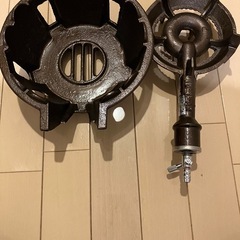 鋳物コンロ LPガス用 プロパンガス用 厨房機器 業務用 屋台　キャンプ アウトドア の画像